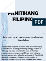 Mga Anyo at Uri NG Panitikan