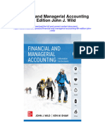 Download Financial And Managerial Accounting 9Th Edition John J Wild full chapter