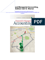 Financial and Managerial Accounting 15Th Edition Carl S Warren Full Chapter