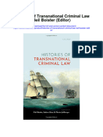 Histories of Transnational Criminal Law Neil Boister Editor Full Chapter