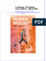 book pdf Human Biology 17Th Edition International Edition Pdf full chapter