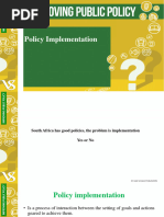 Policy Implementation