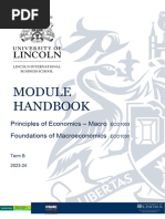 Handbook: Principles of Economics - Macro Foundations of Macroeconomics