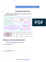 Exercices Aires Et Perimetres CM2