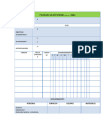 Ficha de La Actividad-2021