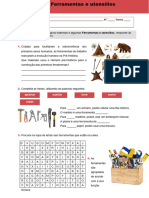 Ficha-Ferramentas Utensílios