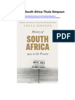 Download History Of South Africa Thula Simpson full chapter