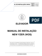 WBVF - Manual - Instalação New Yzer (WOS) (New Yzer Mechanical Installation WOS) - 150316