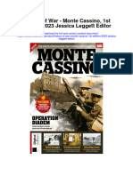 History of War Monte Cassino 1St Edition 2023 Jessica Leggett Editor Full Chapter