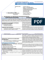 Planificación Anual 2024 Educ Física Iv Ciclo