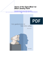 The Limitations of The Open Mind 1St Edition Jeremy Fantl Full Chapter