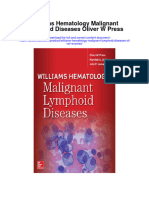 Williams Hematology Malignant Lymphoid Diseases Oliver W Press All Chapter