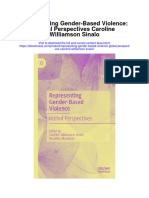 Download Representing Gender Based Violence Global Perspectives Caroline Williamson Sinalo all chapter