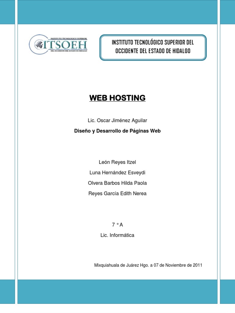 Guía Completa de Web Hosting y WordPress | PDF | Internet | Red mundial