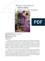 4 Dinastia de Duques - Un Duque Encubierto - Sabrina Jeffries