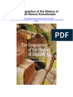 The Linguistics of The History of English Remco Knooihuizen Full Chapter