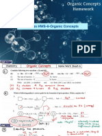 Organic Concept Homework-6 Solutions