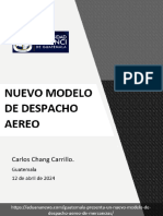 ENSAYO SOBRE NUEVO MODELO DE DESPACHO GUATEMALA 