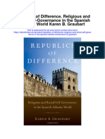 Republics of Difference Religious and Racial Self Governance in The Spanish Atlantic World Karen B Graubart All Chapter