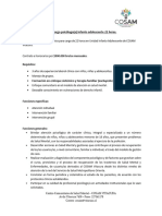 Perfil Psicologo (A) Infanto Adolescente