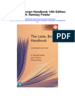 Download The Little Brown Handbook 14Th Edition H Ramsey Fowler full chapter