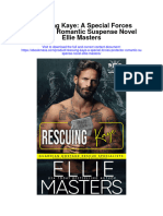 Rescuing Kaye A Special Forces Protector Romantic Suspense Novel Ellie Masters All Chapter
