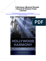 Hollywood Harmony Musical Wonder and The Sound of Cinema Frank Lehman Full Chapter