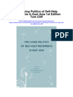 The Living Politics of Self Help Movements in East Asia 1St Edition Tom Cliff Full Chapter