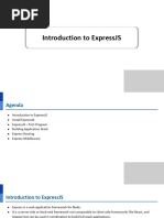 Introduction To ExpressJS