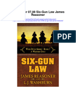 Wind River 0708 Six Gun Law James Reasoner All Chapter