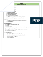 Conteudos Dos Testes - 4o Ano - 1o Periodo