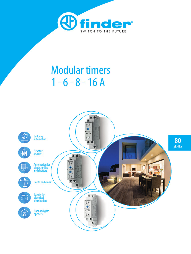Temporizador | Download Free PDF | Alternating Current | Switch