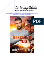 Rescuing You Secrets and Spies in Shadow Cove The Wright Heroes of Maine Book 2 Robin Patchen All Chapter