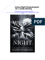 Wings of Starless Night Kingsdaughter Book 1 Sadie Sterling All Chapter