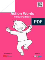 050 Action Words Colouring Book