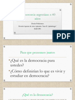 Democracia Argentina para UPC 1
