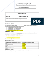 CORRECTION - Contrôle N°1 - V1