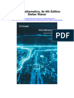 Download Finite Mathematics 8E 8Th Edition Stefan Waner full chapter
