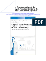 Download Digital Transformation Of The Laboratory A Practical Guide To The Connected Lab Klemen Zupancic full chapter