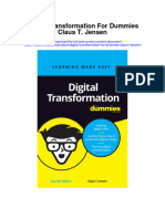 Digital Transformation For Dummies Claus T Jensen Full Chapter
