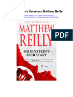 Download Mr Einsteins Secretary Matthew Reilly full chapter