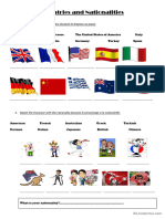 Countries and Nationalities