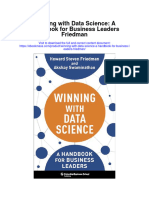 Winning With Data Science A Handbook For Business Leaders Friedman All Chapter