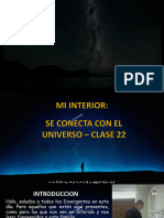 Mi Interior Se Conecta Con El Universo - Clase 22