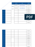 Cartas de Presentación Formato Excel