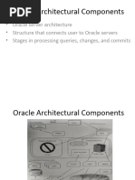 Unit-1 (Oracle Architectural Components)