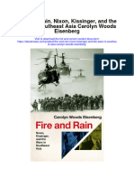 Download Fire And Rain Nixon Kissinger And The Wars In Southeast Asia Carolyn Woods Eisenberg full chapter