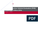 WP Early Production Vehicle Evaluation PVE Tests CANoeDiVa EN