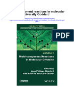 Download Multi Component Reactions In Molecular Diversity Goddard full chapter