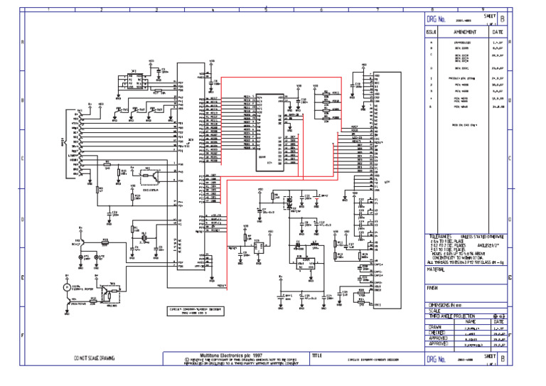 Decoder Circuit Diagram 126573 | PDF